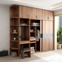 1 pièce de haute qualité pour chambre à coucher, Design mural, armoire à vêtements portables multi-usage