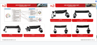 Adaptateur de prise de remorque de style européen OEM 13 voies vers 13 broches, ensemble de câbles, kit de câbles convertisseur de feux de remorque