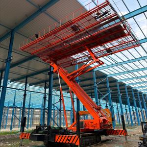 Industrial Crawler Type Reverse Ceiling Working Platform Safe Remote Operation <b>for</b> High Rise Steel Roof - Product Image 3