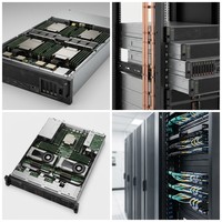 Carte mère PCB Lierxin en cuivre robuste pour serveur IA, alimentation 48V, barre omnibus OCP personnalisée, courant élevé 200A, multicouche, FR4 haute température, ENIG