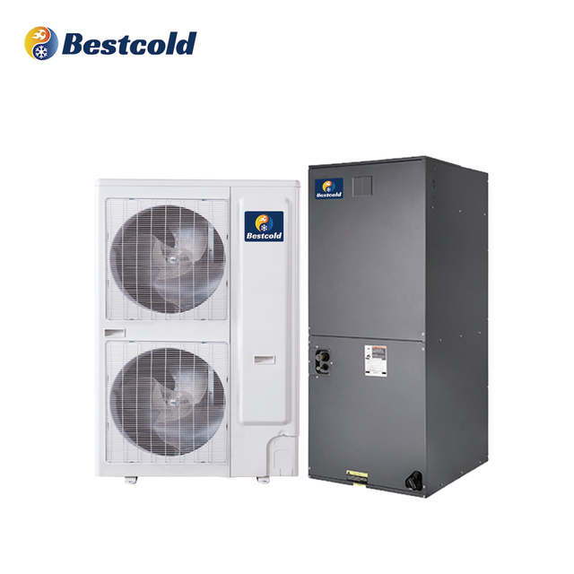 Bestcold 4 5 Ton Hydronic Air Handler with Heat Pump 48000 BTU Low Noise R454B Commercial Unit Light Commercial Air Conditioner