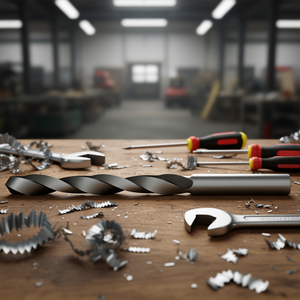 Foret hélicoïdal cylindrique Fervi, longueur L, taille de tige I - Product Image 3