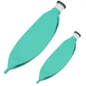 สีเขียวสัตว์เลี้ยงทิ้งสัตว์ดมยาสลบถุงลมนิรภัยจําลองของถุงเก็บระบบทางเดินหายใจปอดหายใจสําหรับยาสลบ - Product Image 1