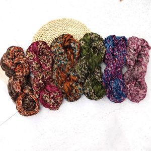 Pañuelo de Lino con Degradado de Color para Mujer, para Viajes, Moderno, Versátil, Informal, Resistente al Viento y a la Arena, Chal para Mujer - Product Image 4