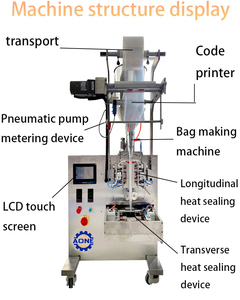 Fully Automatic Juice Honey Jelly Popsicle Cream Rock Sugar Popsicle Buffalo Milk Liquid Packaging Machine - Product Image 2