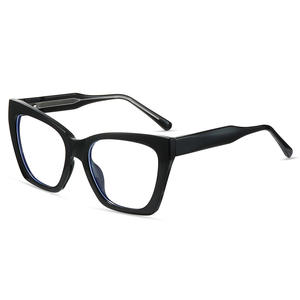 Monture de lunettes carrée anti-lumière bleue 87294, monture complète unisexe, verres en acétate, protection contre la lumière bleue, origine Taizhou - Product Image 2