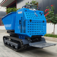Mini-chargeuse sur chenilles hydraulique basculante compacte diesel à chenilles en caoutchouc pour la construction agricole - Vente en gros