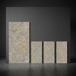 Fenice Grey 800x1600mm Contemporary Wood Grain Porcelain Tiles <b>Matte</b> Surface for Modern Interior <b>Flooring</b> - Product Image 2