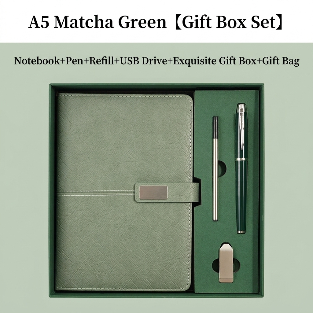 Set di quattro chiavette USB A5 - verde matcha