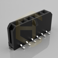 Connecteur Wafer Molex HC-MX3.0-3ALT pour communication de données, avec contacts en cuivre et boîtier en nylon, pour câble vers carte, pas de 3,0 mm, modèles 43020 43025