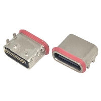Connecteur USB Type C étanche 3.0 à 4 broches, port de charge rapide, connecteur femelle SMD IP68 3A 5V