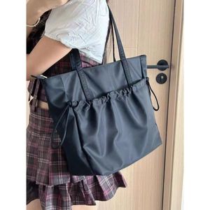 Bolso de lona para estudiantes, bolso de hombro portátil para mujer, sencillo, impermeable, de gran capacidad, para ir al trabajo, 2023 - Product Image 3