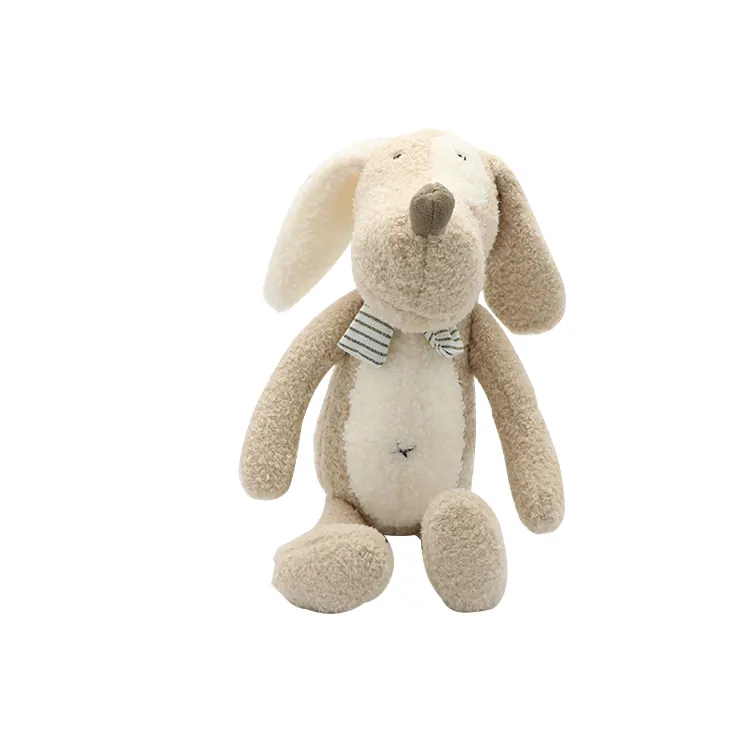 New Design Best Selling Short Plush Cute Big Ear Dog Stuffed Plush Toy