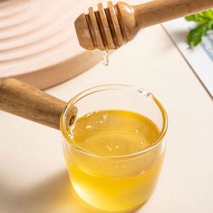 Agitador de Miel de Madera de Haya Natural con Logotipo Personalizado, Palillo Mezclador de Miel con Mango Largo, Herramienta para Mezclar Mermelada en la Cocina - Product Image 6
