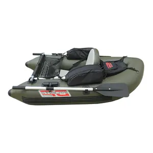 New design rowing bass boat with motor fishing boats new pontoon sports belly boat With Repair Kit