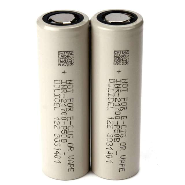 INR 21700 P50B 3.6V 5000mAh Lithium Ion Battery Cells for Drone FPV Power Tools EV Hypercars