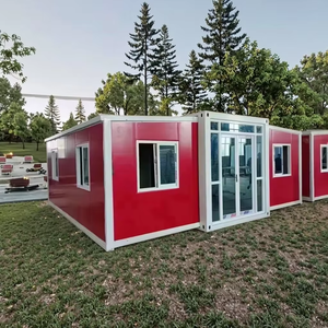 Maison en conteneur extensible Taille personnalisée Disposition des couleurs Prix de gros pour Boutique Hotel Homestay Project <span class=keywords><strong>Free</strong></span> Design - Product Image 1