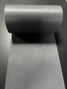 Materiali all'ingrosso: Tessuto non tessuto grigio scuro per tende, in PP/PET, per tapparelle e tende romane semi-oscuranti - Product Image 4
