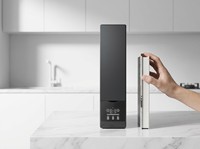 Purificador de Agua por Ósmosis Inversa Eléctrico Bajo Fregadero con Autolimpieza, Sistema RO Doméstico con Función de Agua con Gas y Filtrado de Agua