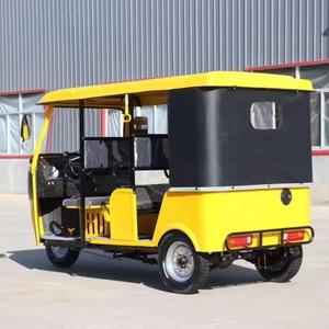 Taxi Triciclo de Carrocería Cerrada, a Gasolina, para 6-9 Pasajeros - Product Image 4