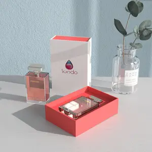 Groothandel Hete Stijl Lege Glazen Flessen Cosmetische Verpakking Kartonnen Parfum Monster Dozen Parfum Fles Met Doos Set