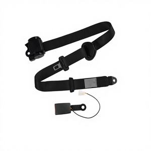 Ceinture de sécurité automobile rétractable à 3 points avec verrouillage d'urgence pour <span class=keywords><strong>conducteur</strong></span> – Pièces de rechange certifiées pour la sécurité des voitures - Product Image 4