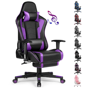 Sedia da Gaming AJUNION OEM/ODM, Sedia Girevole per E-sport, Ufficio e Gaming con Altoparlanti, Arredamento per Ufficio - Product Image 1