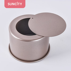 Suncity 4 Inch Chiffon Cake Mold Carbon Steel Non Stick Round Baking Mold For Cake Making - Product Image 4