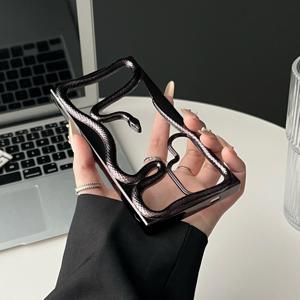 Étui de té<span class=keywords><strong>l</strong></span>éphone en TPU souple respirant et creux pour S22/S23/S24/S25 Ultra, refroidissement par rayonnement thermique, serpent 3D - Product Image 2