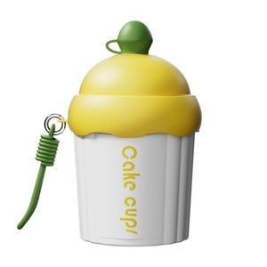 Macaron-colored Modern Design Children's Portable Glass Travel Mug Lanyard Straw Reusable Transparent Lily Brand Promotional