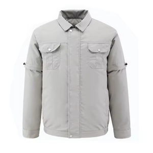 Summer Unisex Outdoor Cooling <strong>Clothes</strong>, <strong>Smart</strong> Fan Air Conditioning <strong>Work</strong> Jacket, Heatstroke Prevention Worker Breathable Workwear - Product Image 3