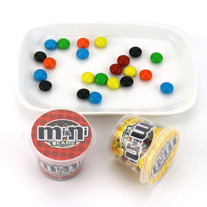 7g Mini Cup knusprige bunte Schokoladen bohnen bonbons - Product Image 4