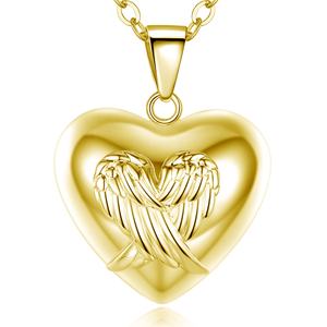 Boules d'harmonie d'ange plaquées argent pour bébé, 2 pièces, en forme <span class=keywords><strong>de</strong></span> cœur, carillon <span class=keywords><strong>de</strong></span> <span class=keywords><strong>grossesse</strong></span>, nouveauté - Product Image 1
