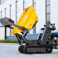 Venta de Fábrica, Envío Gratis, Minicargadora TOROS con Motor Diésel, Capacidad de 500 kg, Camión Volquete de Alta Eficiencia para Construcción
