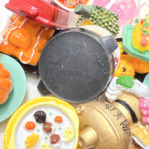 ของเล่นอาหารพื้นเมืองขนาดใหญ่ ของตกแต่งเรซิ่น ของตกแต่งทำมือ DIY - Product Image 2