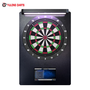 OEM Custom Logo Dual Purpose Home Arcade Dart Machine 11.6 Inch Touch Screen Online <b>Dartboard</b> With Custom Coin Mechanism - Product Image 1
