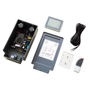 Unité de commande de climatiseur évaporatif à refroidissement par eau glacée, convertisseur de refroidisseur de conduit industriel, 220v, télécommande LCD, onduleur - Product Image 2
