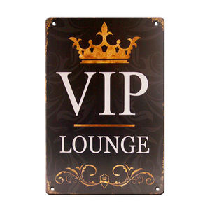 Art mural en gros OEM, personnalisé, vintage, rétro, en métal étamé pour bar - Product Image 1