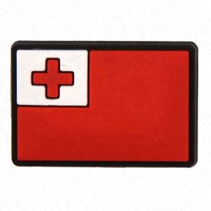 จี้รองเท้าลายธงชาติเกาะคุก จี้รองเท้าลายธงชาติชาวมาโอรี จี้รองเท้าลายธงชาติราโรตองกา จี้รองเท้าลายธงชาติซามัว ตกแต่งรองเท้าลายธงชาติโตงกา - Product Image 2