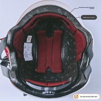 Casque semi-intégral ABS pour véhicule électrique, certifié 3C, conforme aux normes nationales, neuf, directement d'usine, compatible toutes saisons, unisexe adulte