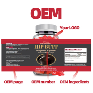 Marque privée : Gummies naturels à base <span class=keywords><strong>de</strong></span> plantes pour agrandir les fesses et renforcer les muscles des fesses - Product Image 2