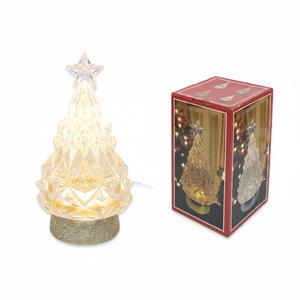 Lujo 5 \ "X 9 \" Árbol de Navidad de cristal Tamaño personalizable 8PCS/CS Base de pie de hierro ecológica para decoraciones al aire libre - Product Image 2