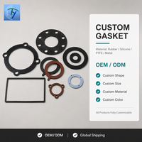 Joint d'étanchéité en caoutchouc sur mesure en gros, usine OEM ODM, PTFE, silicone, EPDM, NBR, graphite, joint de bague métallique