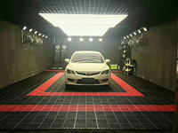 2026 Heißer Verkauf PP Ineinandergreifende Garagenbodenfliesen Günstige Terrassenfliesen Kunststoffbasis für Garagenböden Gerippte Bodenfliesen für Garagen