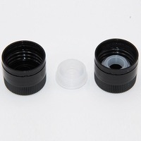 Bouchon de bouteille en plastique et aluminium à prix abordable avec couvercles verseurs pour bouteilles en verre d'huile d'olive
