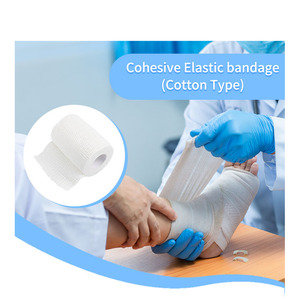 Vendaje Elástico Autoadhesivo de Algodón, Transpirable, Cohesivo, en Rollo, para Muñeca y Tobillo, Deportivo, Autoadherente - Product Image 2