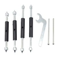 Tige de fixation OEM pour boîtier encastré de type 86, boîtier de réparation de type 118, panneau de prise interrupteur, boîte de jonction universelle pour câblage