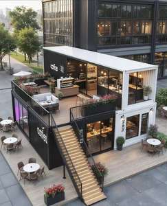 <span class=keywords><strong>บ้าน</strong></span>คอนเทนเนอร์เหล็กสองชั้น ขนาด 20 ฟุต ทนทาน ดีไซน์ทันสมัย เหมาะสำหรับโรงแรมระดับไฮเอนด์ รีสอร์ท <span class=keywords><strong>บ้าน</strong></span>พักตากอากาศ และสำนักงาน - Product Image 5