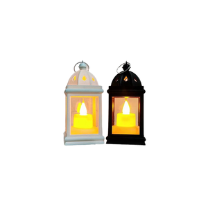 Venta al por Mayor de Faroles de Plástico LED Hechos a Mano y Portavelas para Decoración del Hogar, Uso Navideño - Product Image 1
