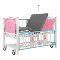 Lit d'hôpital pédiatrique médical réglable et poussette berceau pour nourrissons avec barrières de sécurité et roulettes universelles – Prix usine de gros